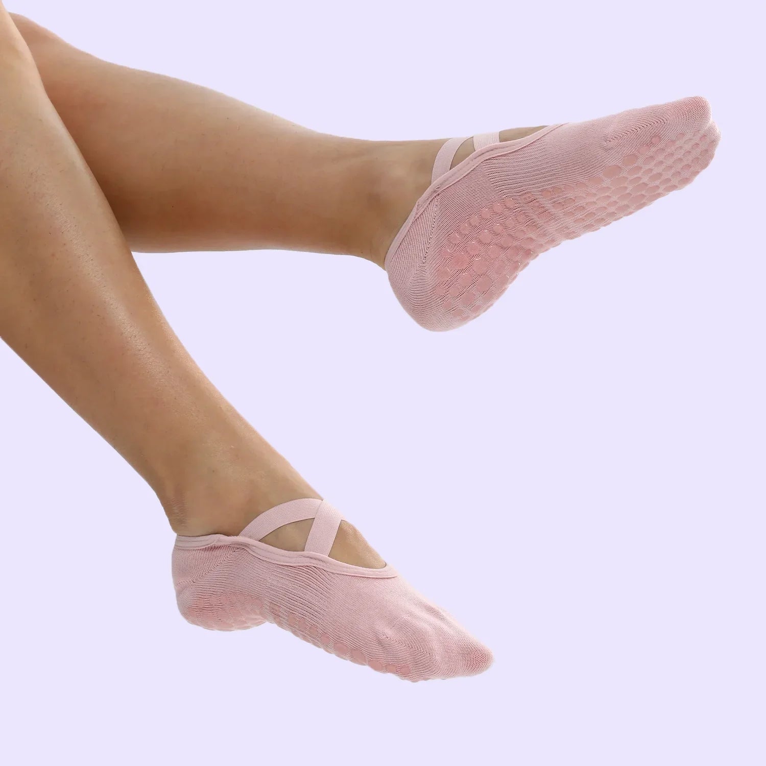 PilatessEmpower Stability-Enhancing Pilates Grip Socks