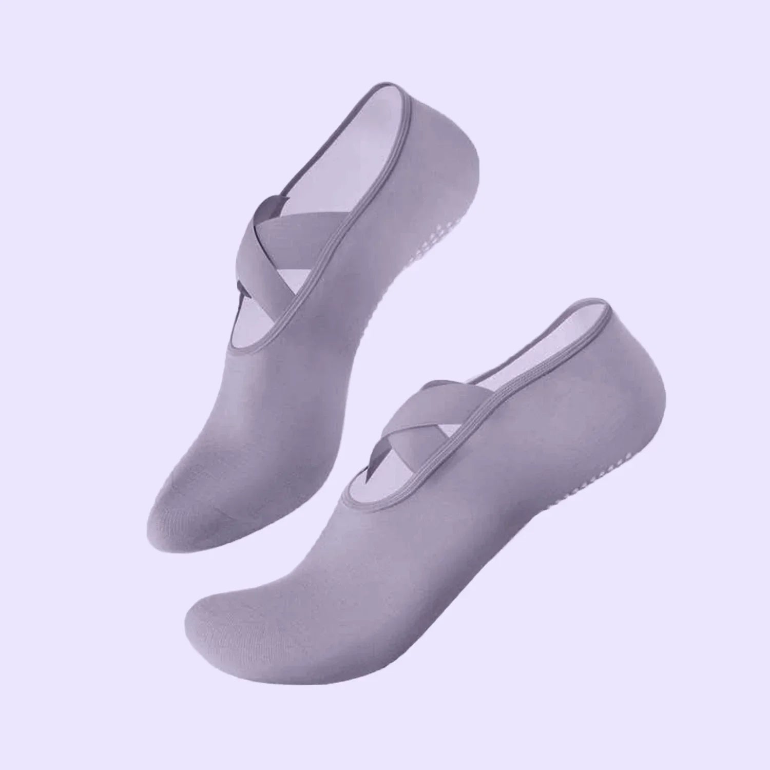 PilatessEmpower Stability-Enhancing Pilates Grip Socks