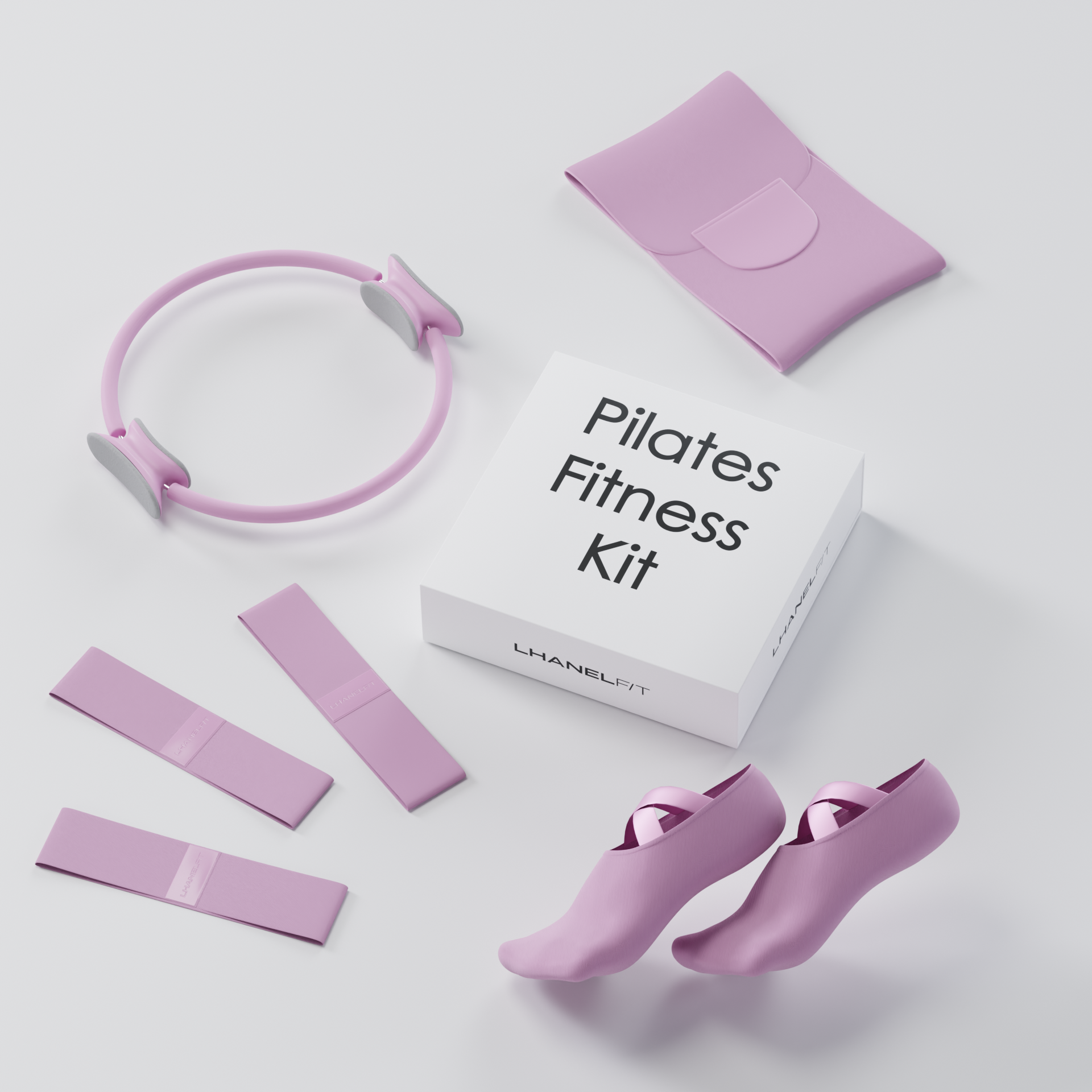 PilatessEmpower Portable Home Gym Kit for Body Toning & Strengthening