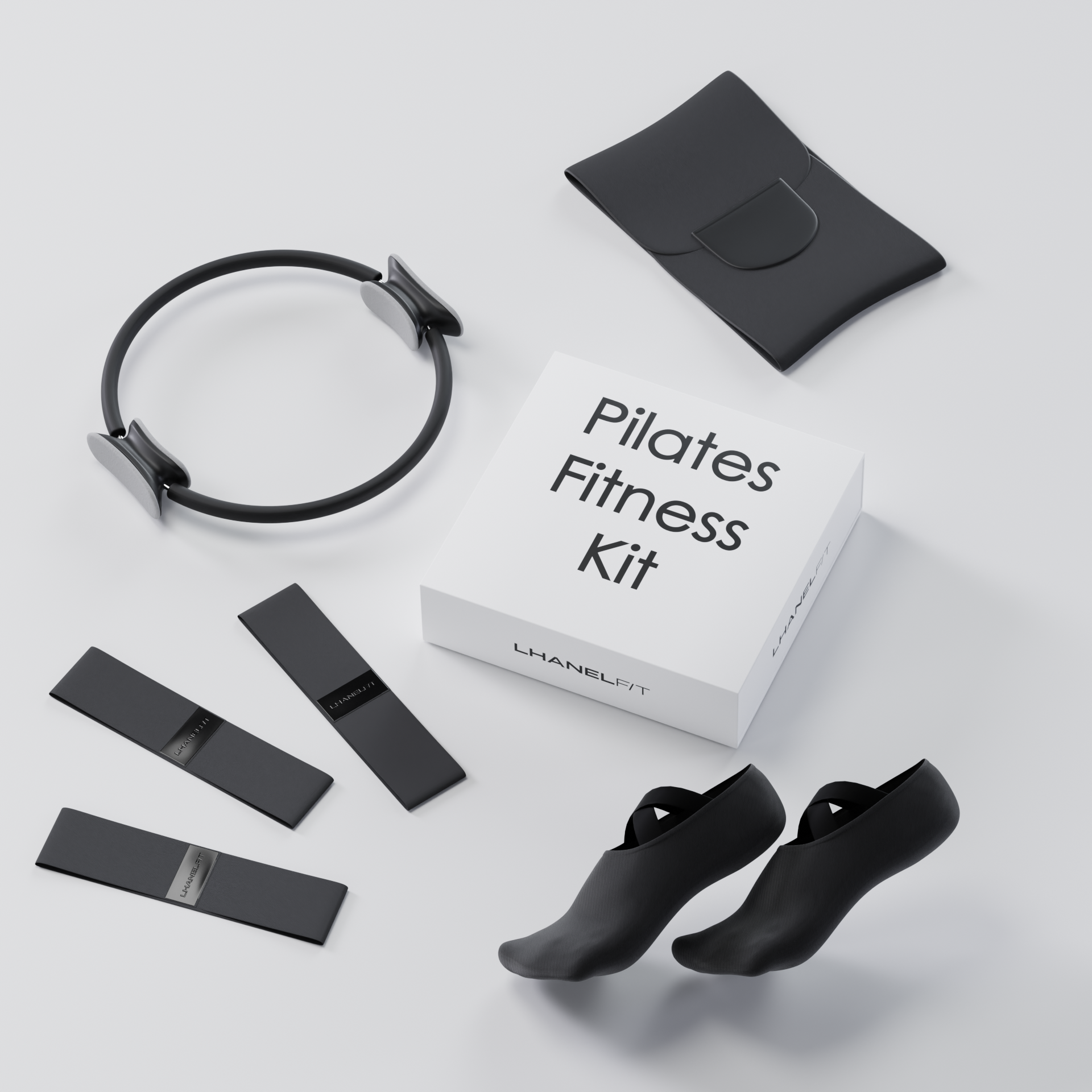 PilatessEmpower Portable Home Gym Kit for Body Toning & Strengthening