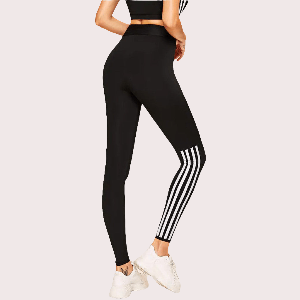 PilatessEmpower Women's Yoga Leggings - White, Comfortable, Durable for Fitness Activities