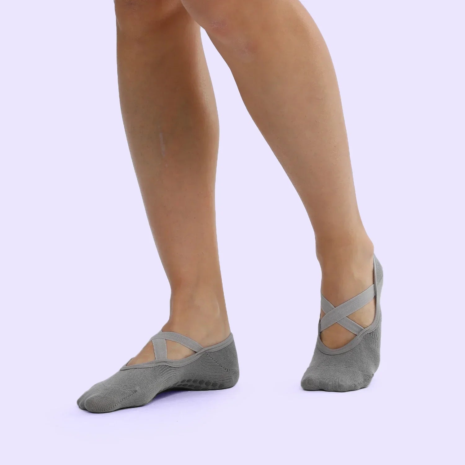 PilatessEmpower Stability-Enhancing Pilates Grip Socks