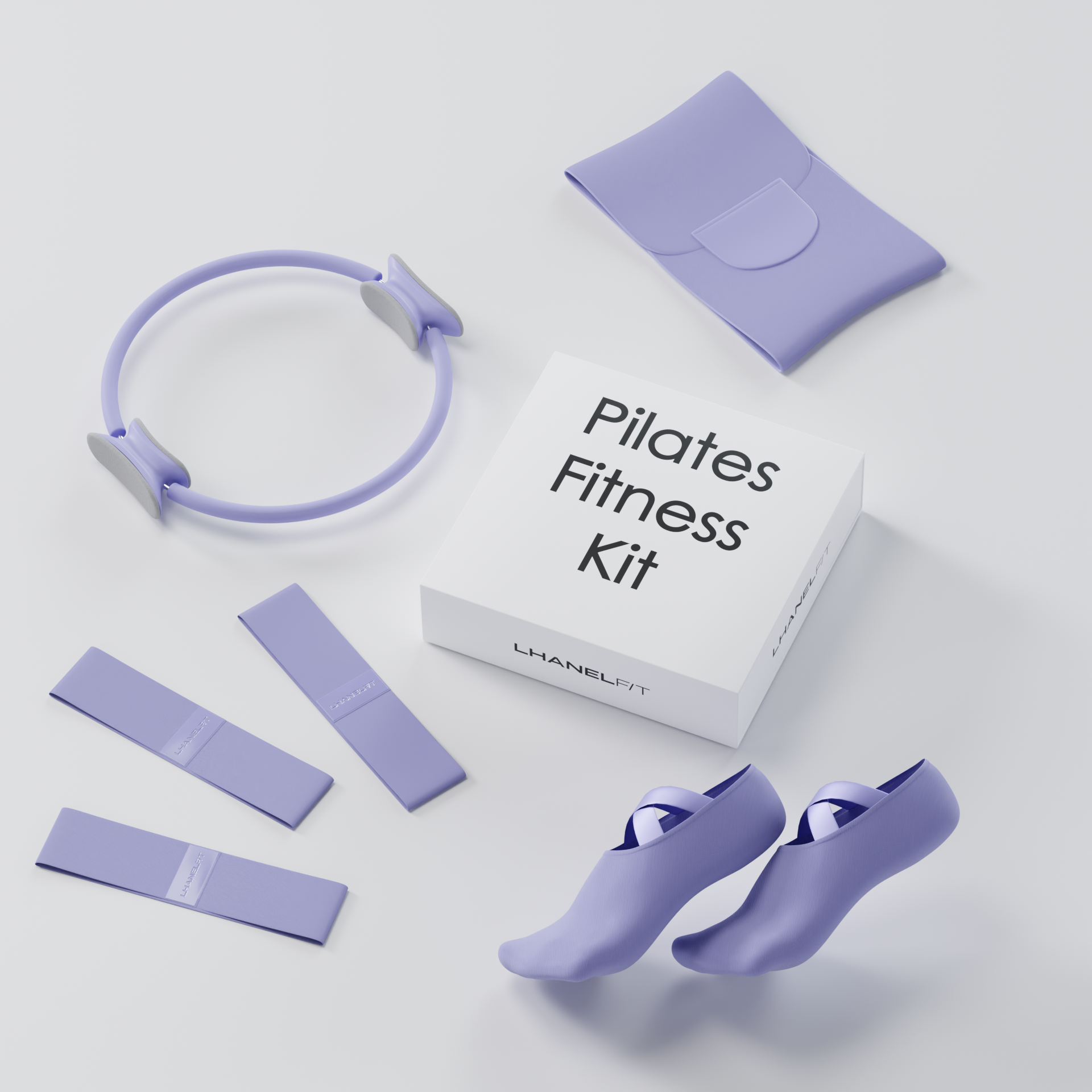 PilatessEmpower Portable Home Gym Kit for Body Toning & Strengthening