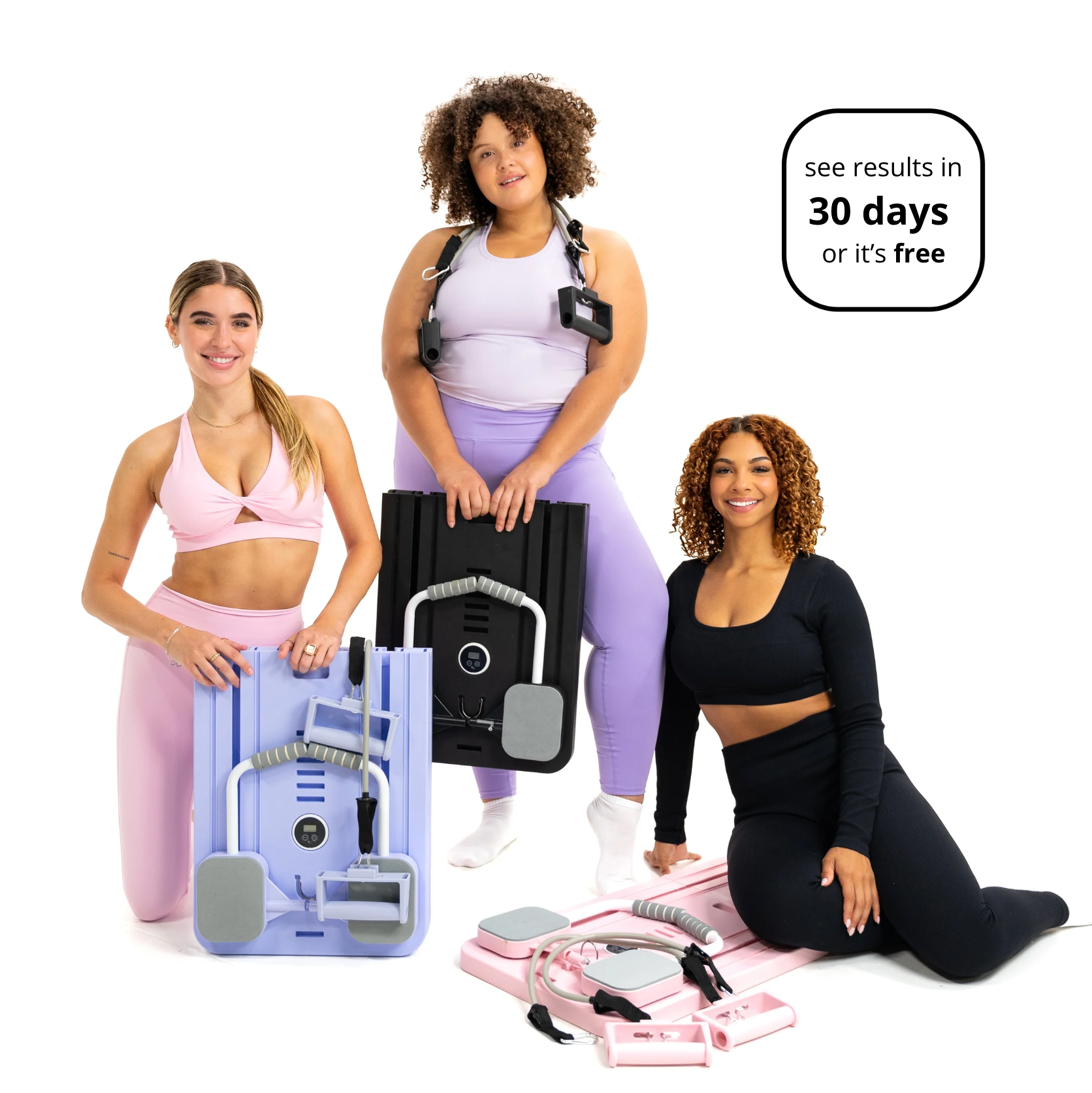 PilatessEmpower Home Fitness Reformer Kit